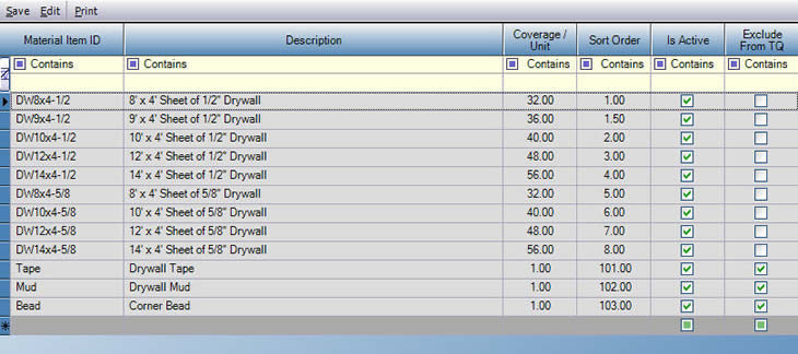 Allpro Drywaller Material Item Details Image